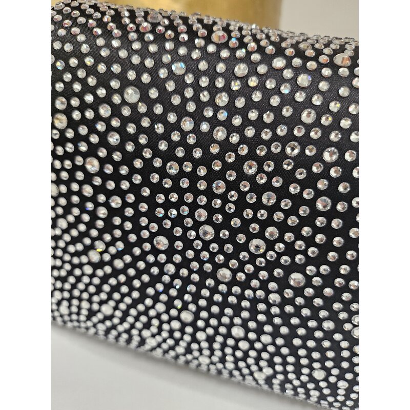 Crossbody Lapuffy Diamonds black Liu Jo 1831
