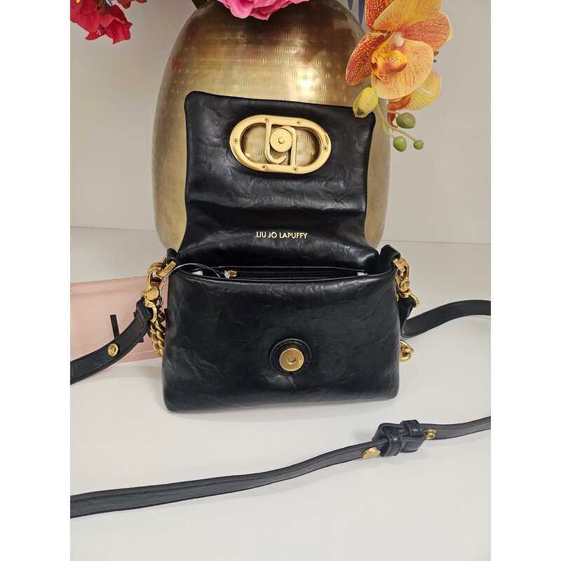 Crossbody bag Lapuffy Black Liu jo 1830