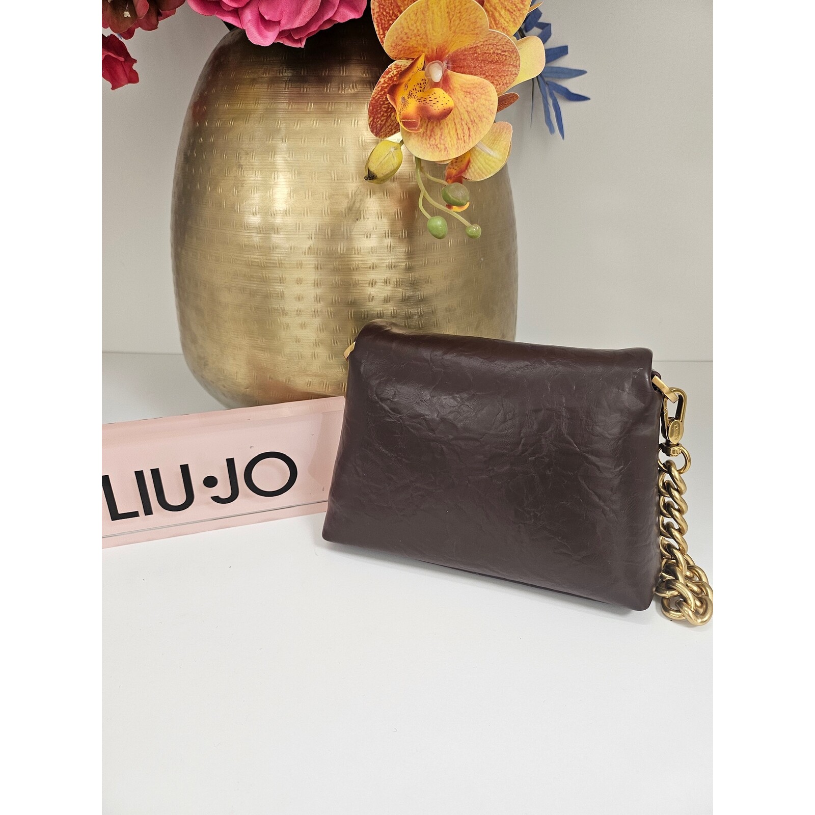 Liu-Jo Crossbody bag Lapuffy Choco Liu jo 1828