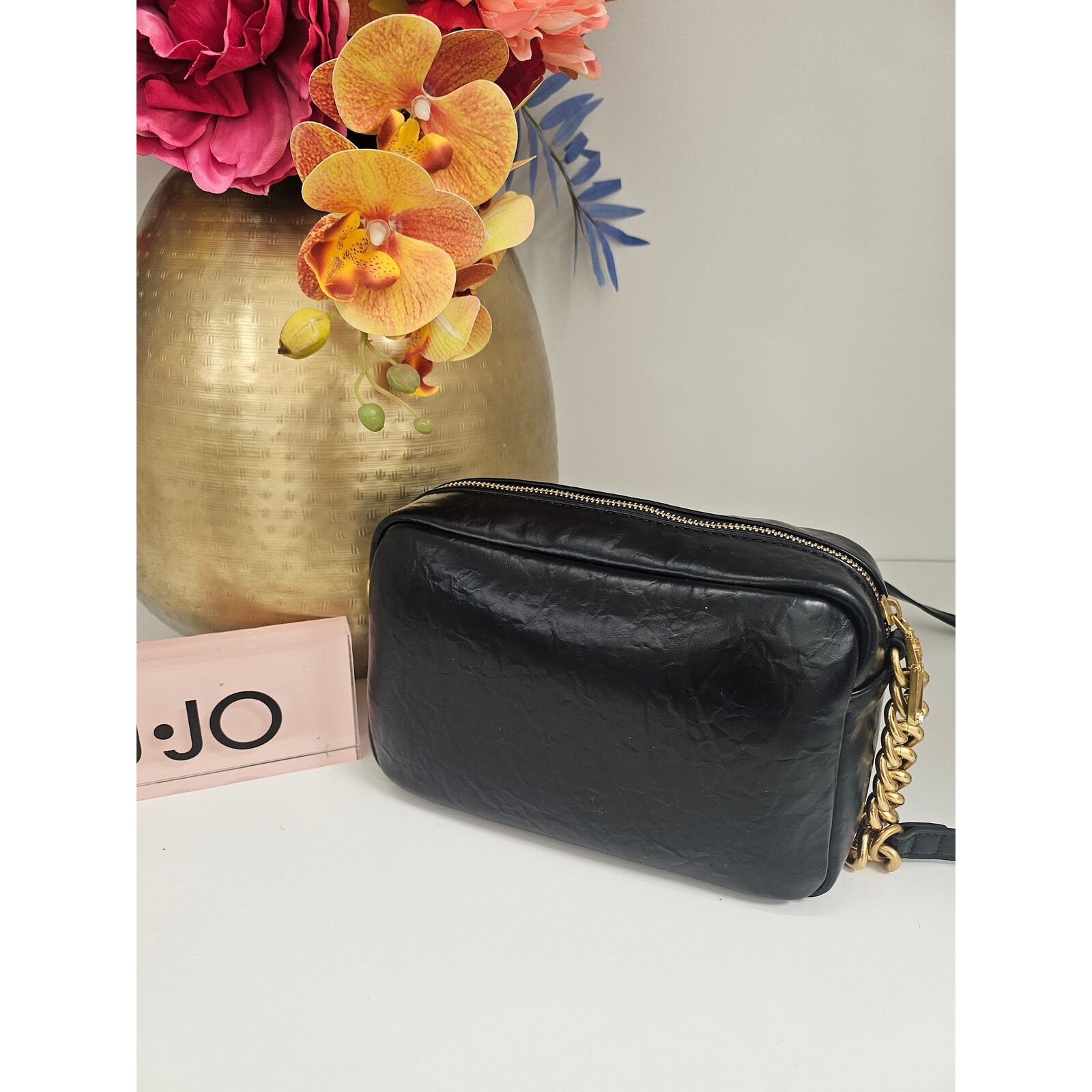 Liu-Jo CameraBag Lapuffy Black  Liu jo 1827