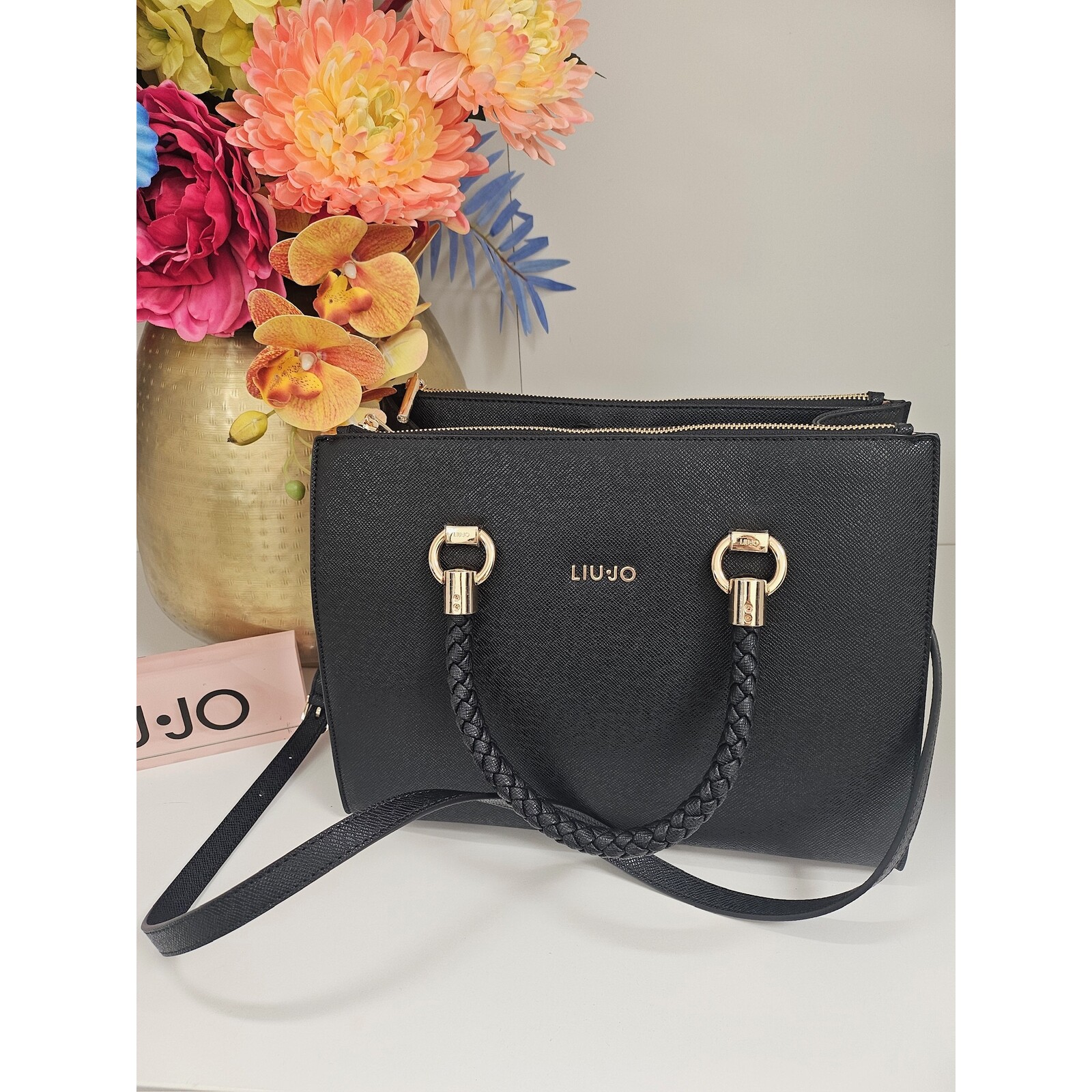 Liu-Jo Satchel Bag Manh Black Liu Jo 1821