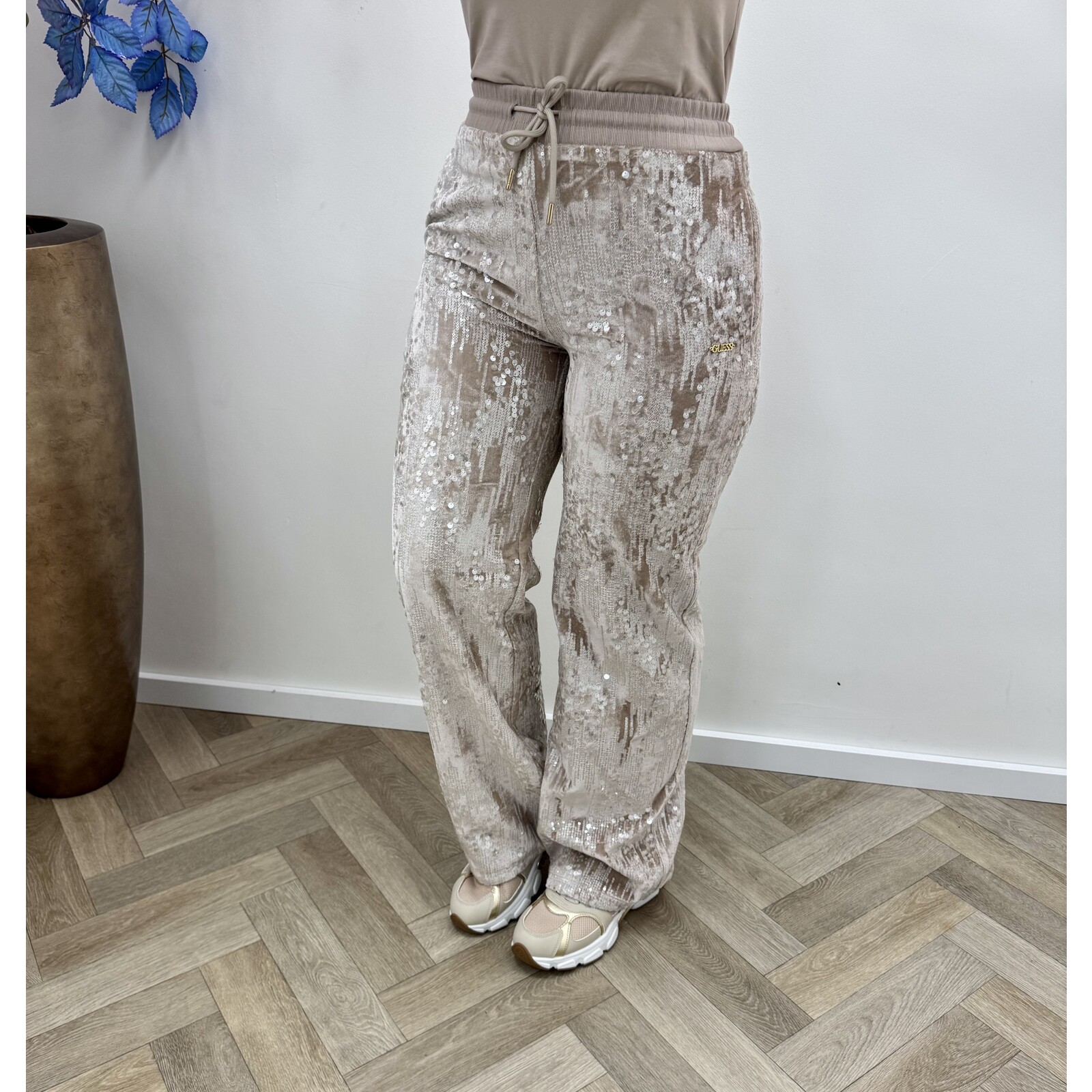 Guess Pants Sequins Skin Shadow Guess 863