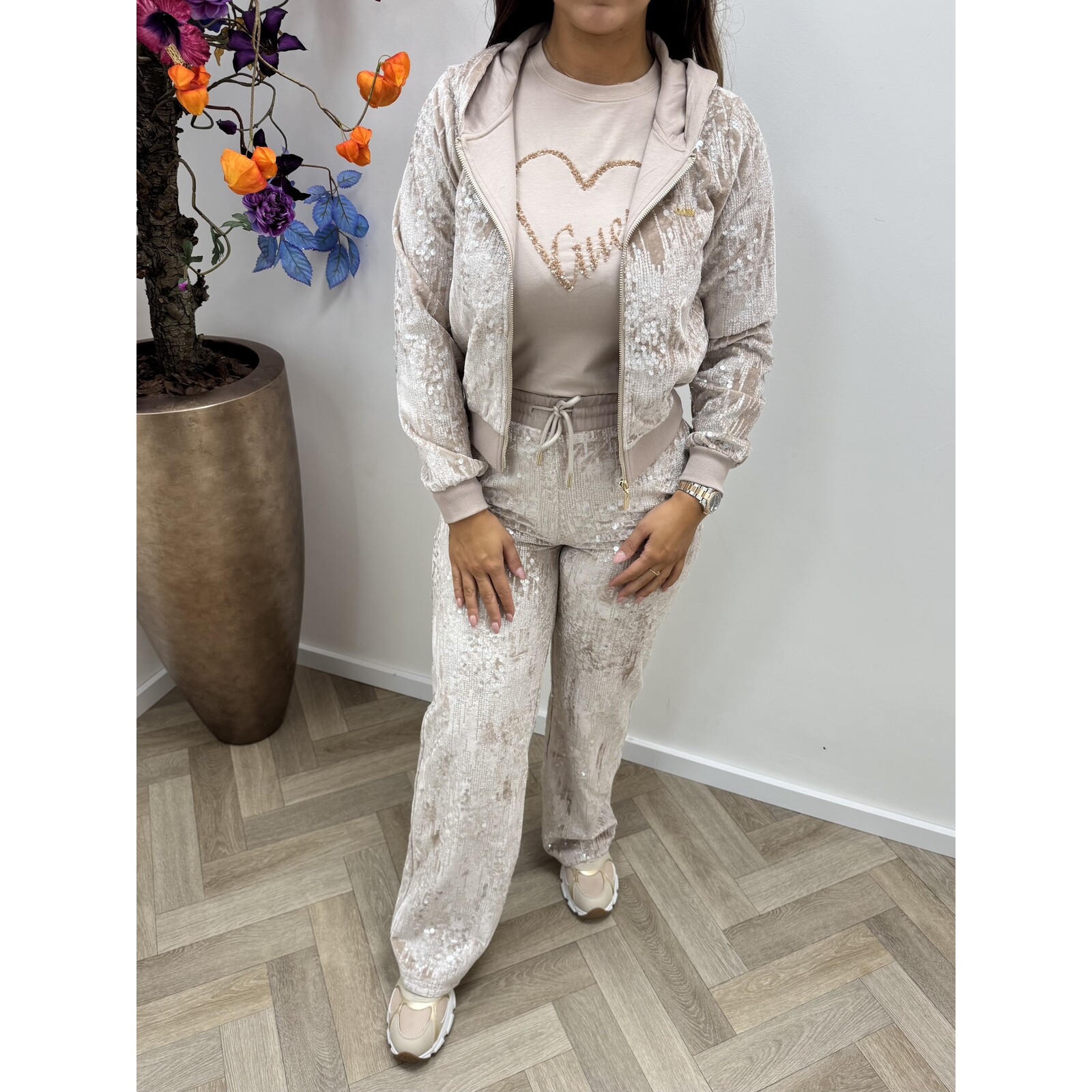 Guess Jacket Sequins Skin Shadow Guess 859