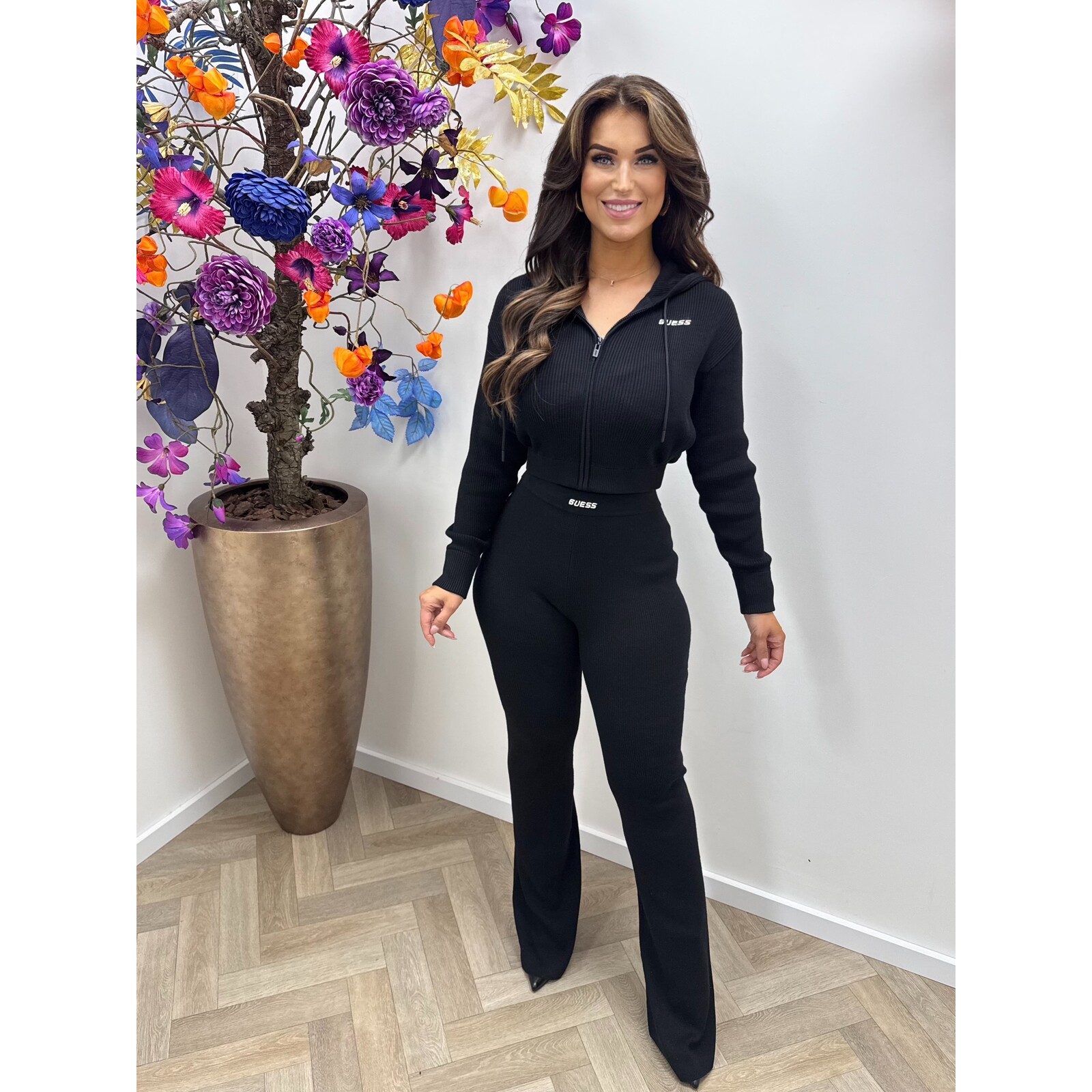 Guess Jacket Flaminia Rib black Guess 869