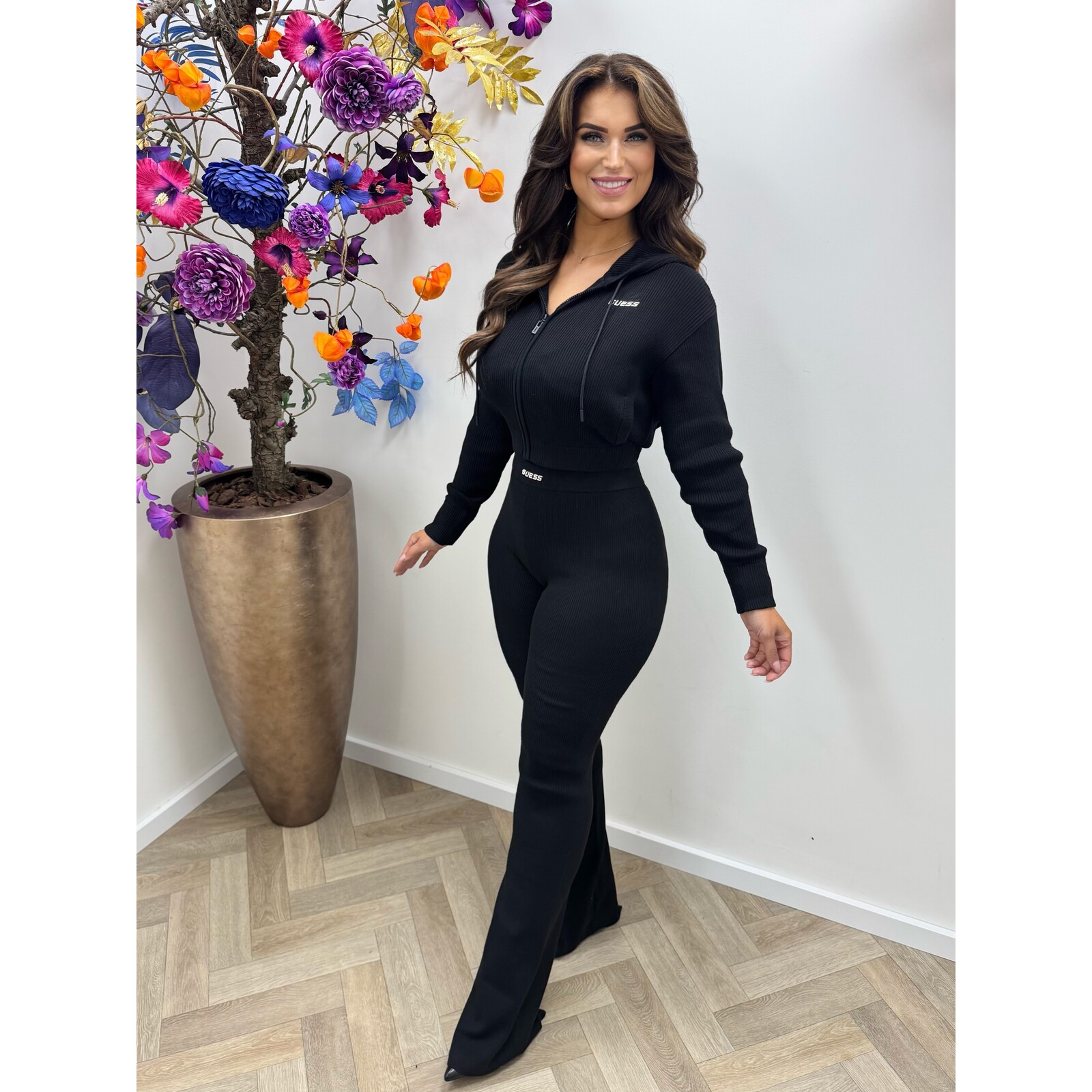 Guess Jacket Flaminia Rib black Guess 869