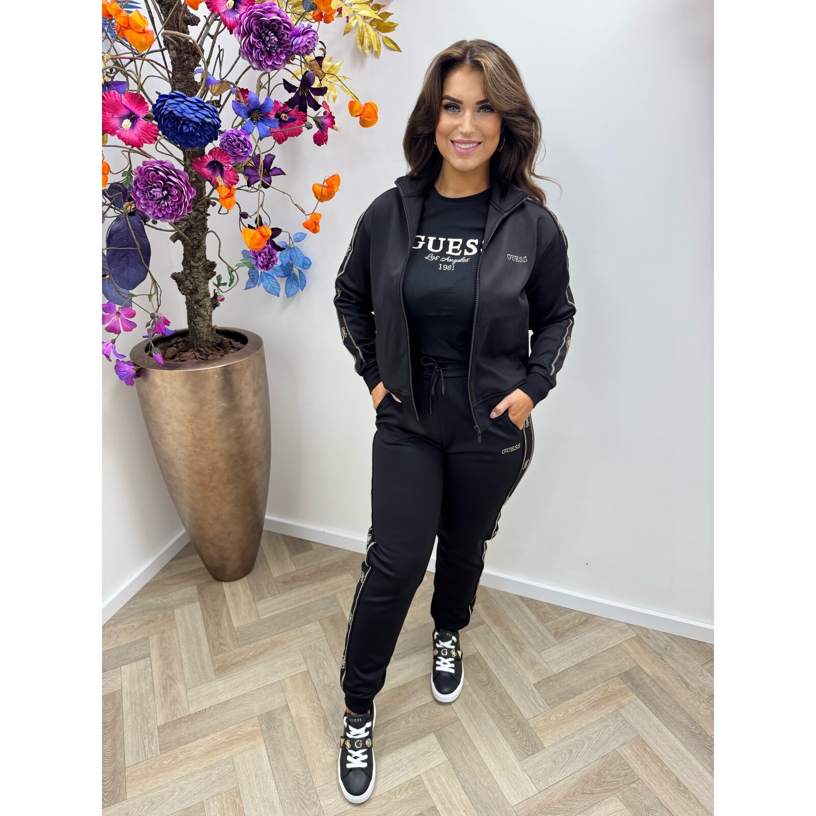Guess Jacket Octavia Black Gold Guess 867