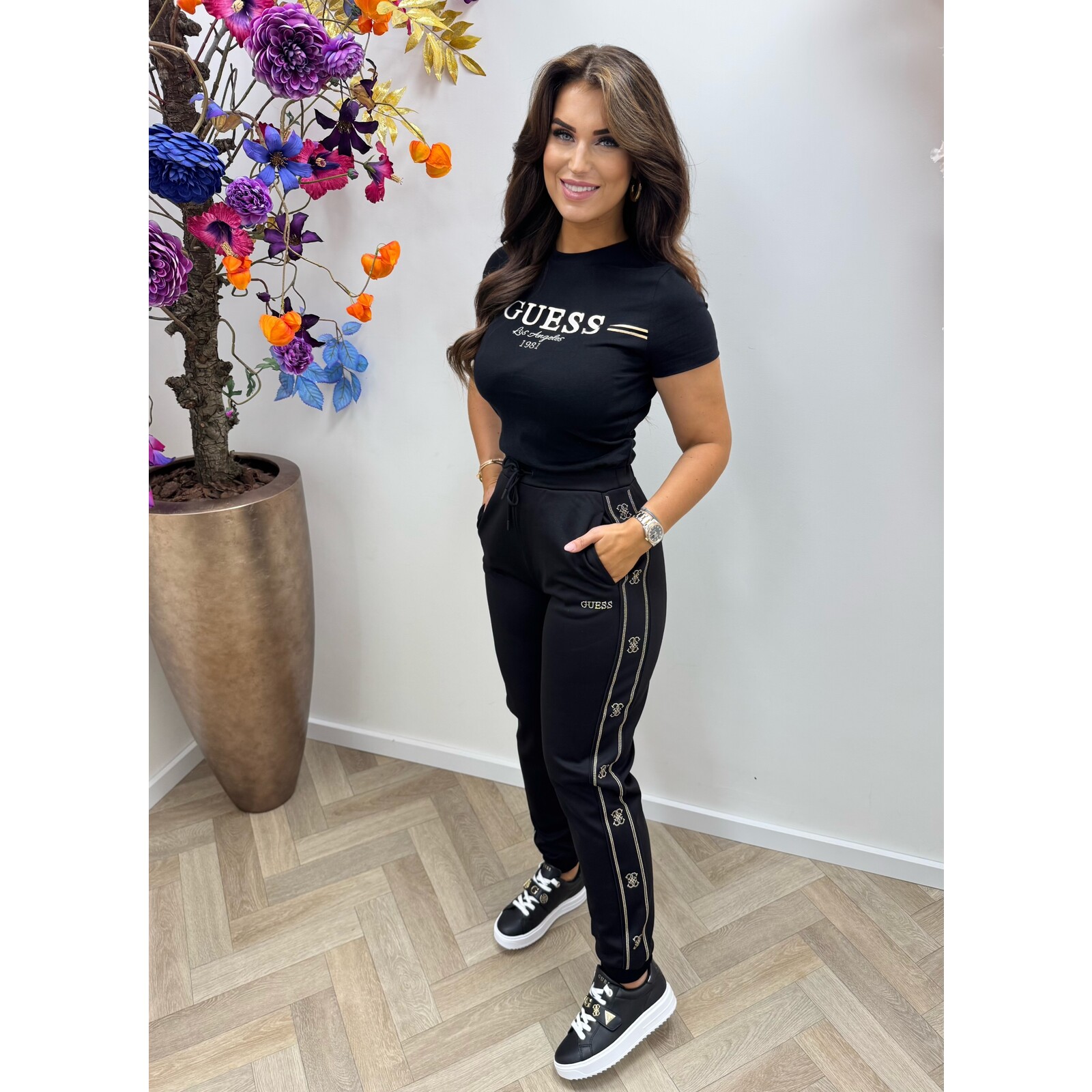 Guess T-Shirt Bibia Black Guess 875