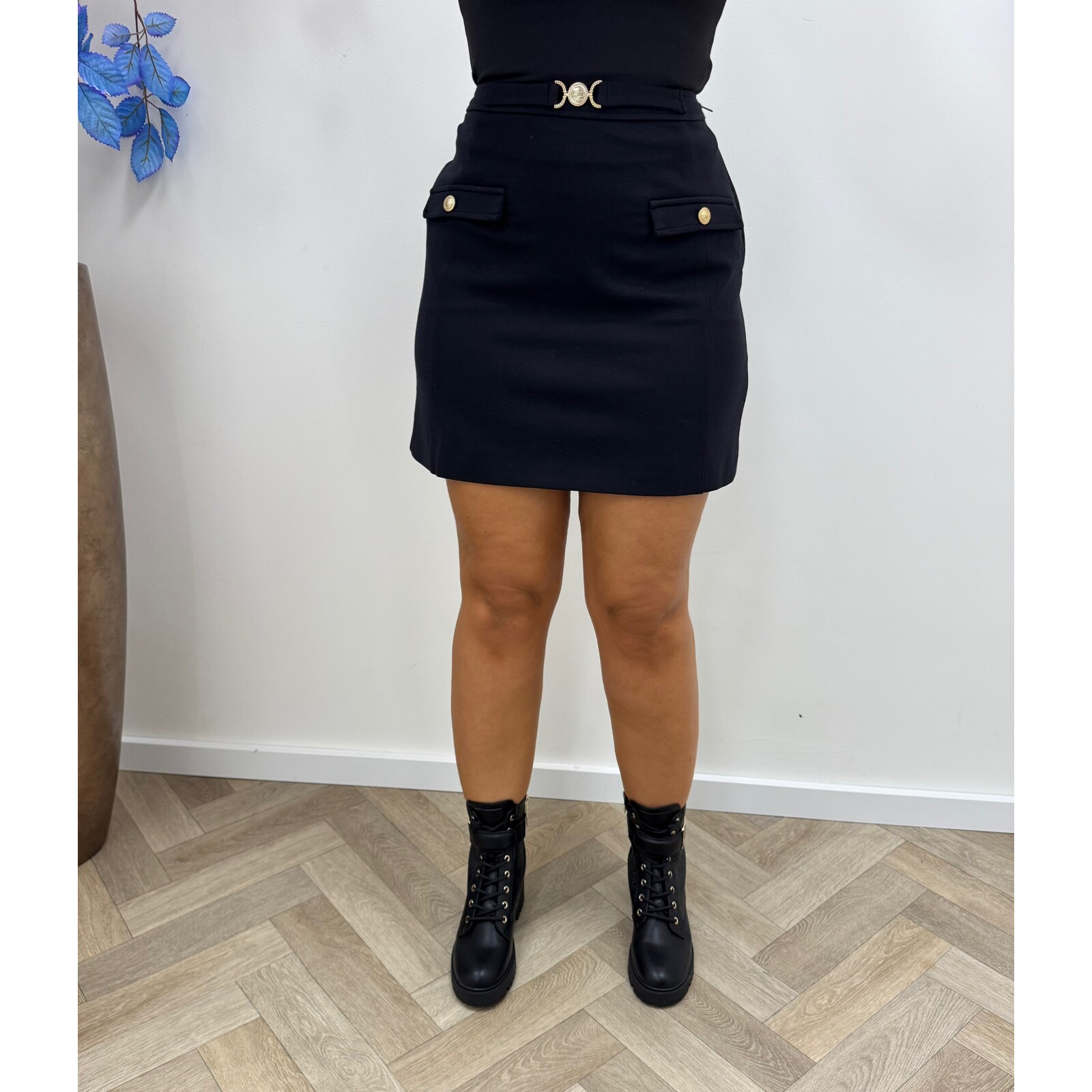 Guess Skirt Chrissy Black Gold Guess 883