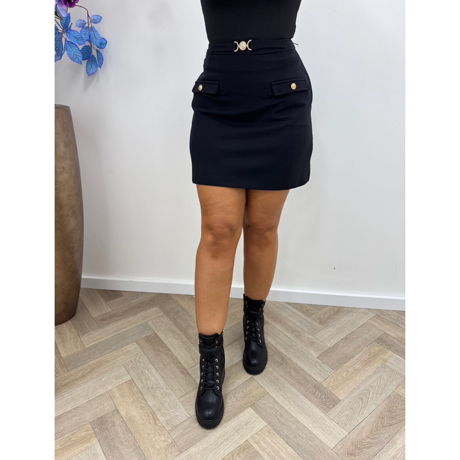 Guess Skirt Chrissy Black Gold Guess 883