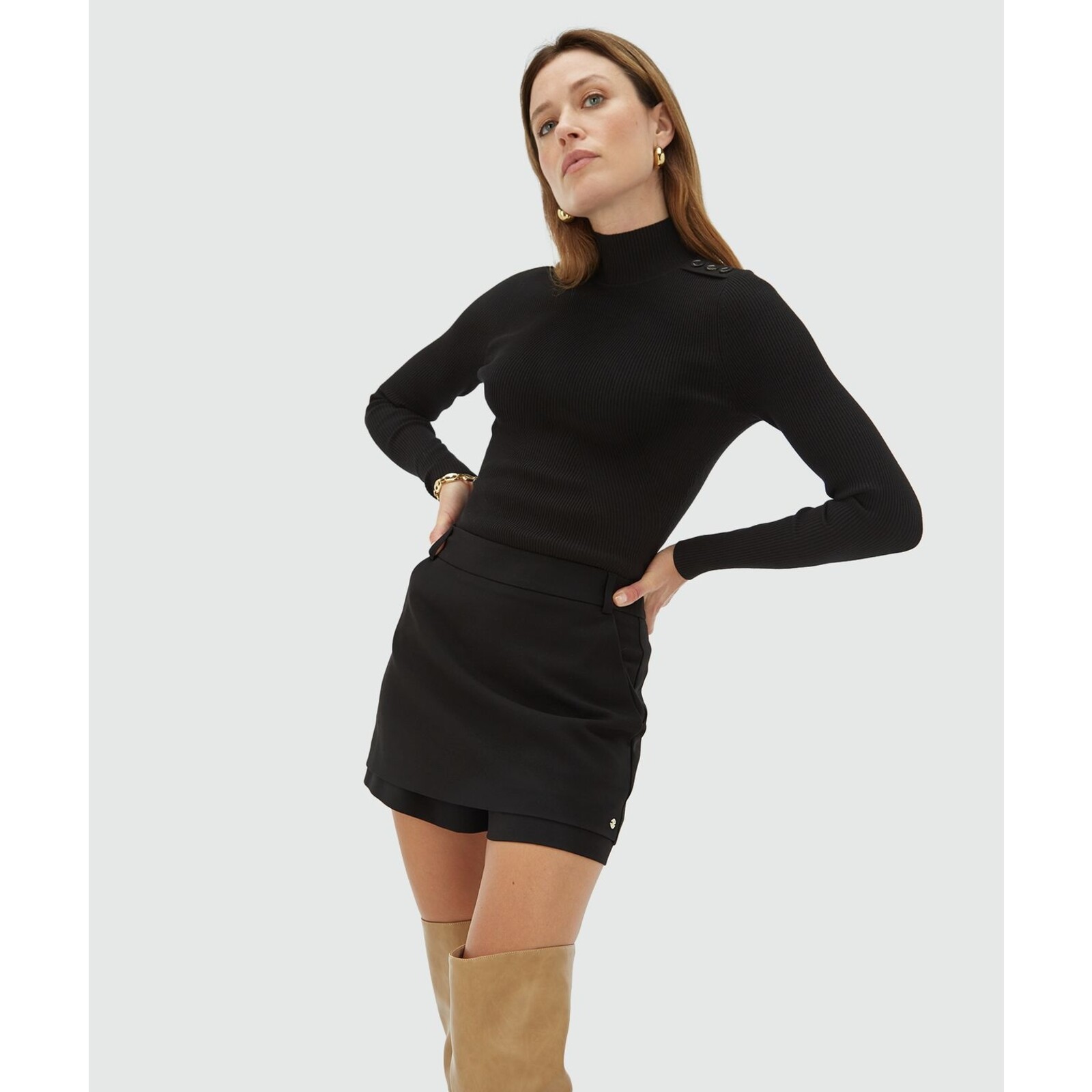 JoshV Skort Kingsley Black JoshV