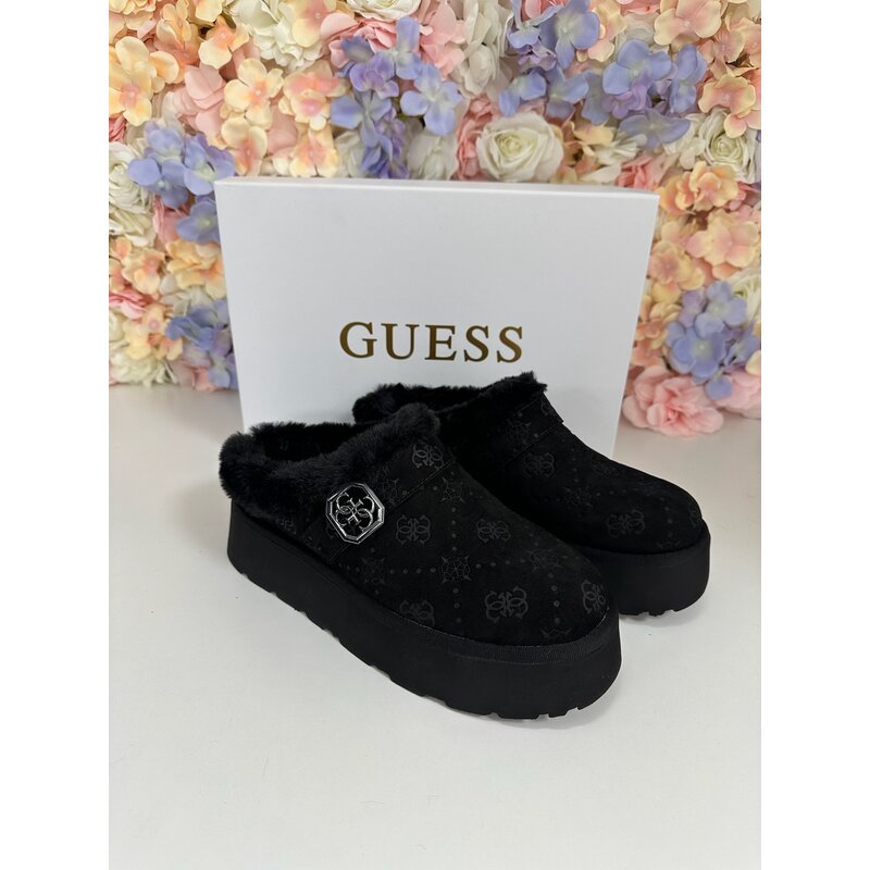 Instap boots Fake Fur Black Guess 930