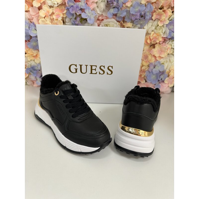 Sneakers Leder Teddy Black Guess 932