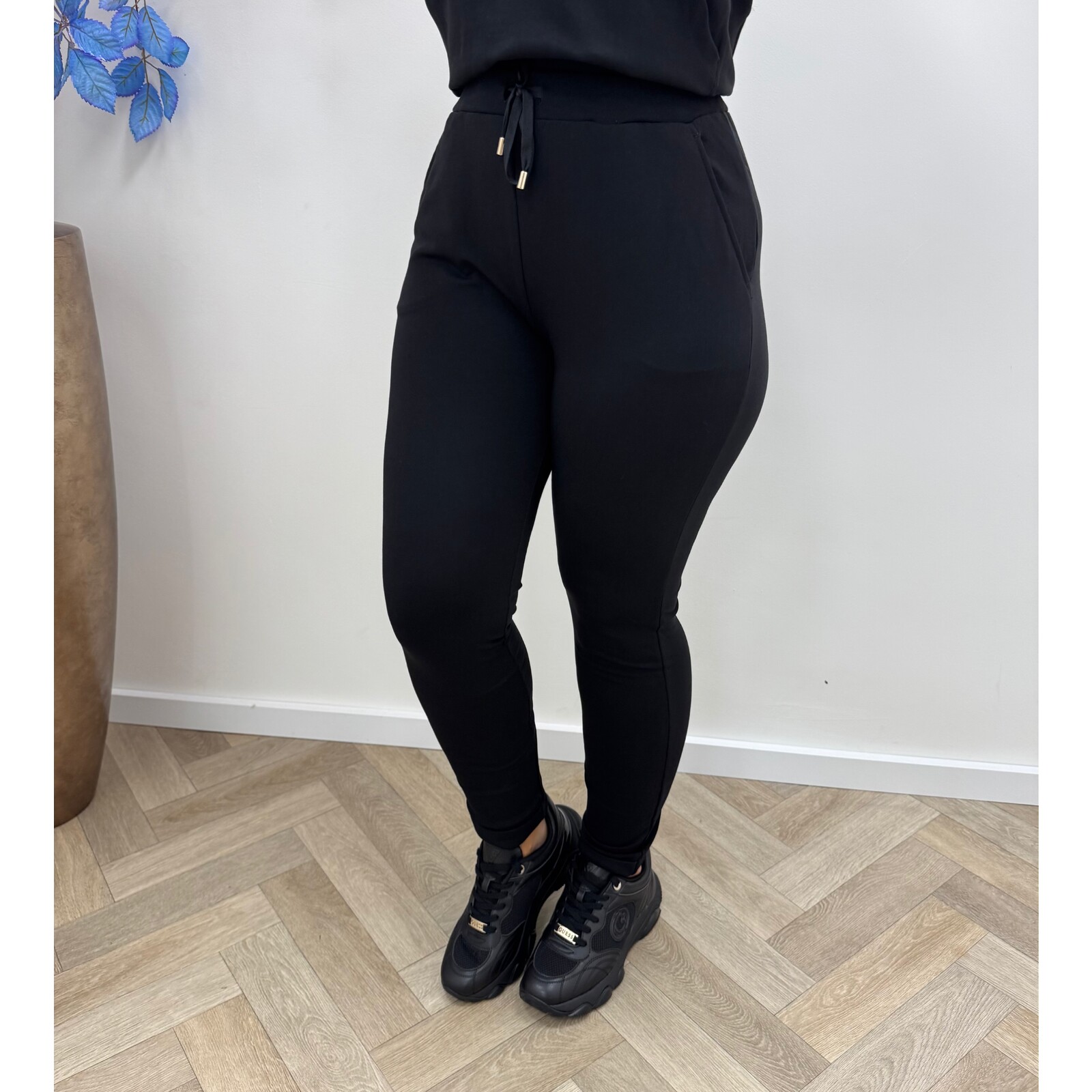 Liu-Jo Pants Felpa Lungo Black Liu Jo 1783