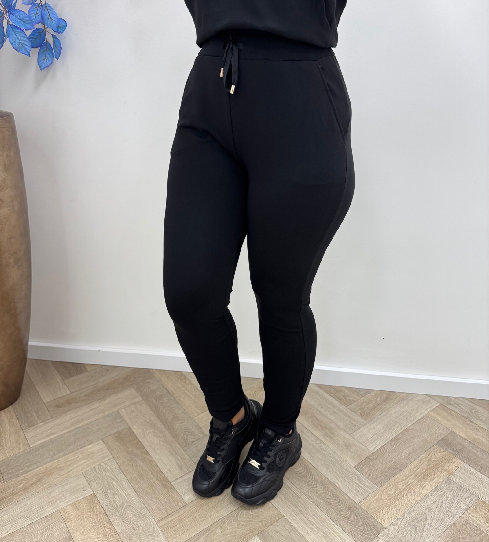 Liu-Jo Pants Felpa Lungo Black Liu Jo 1783