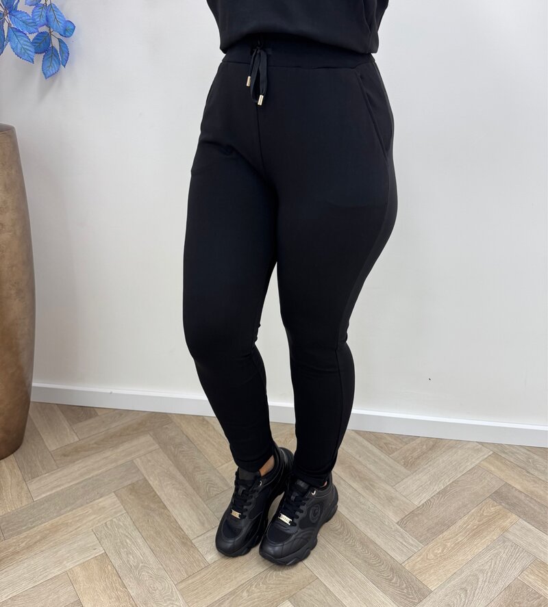 Pants Felpa Lungo Black Liu Jo 1783