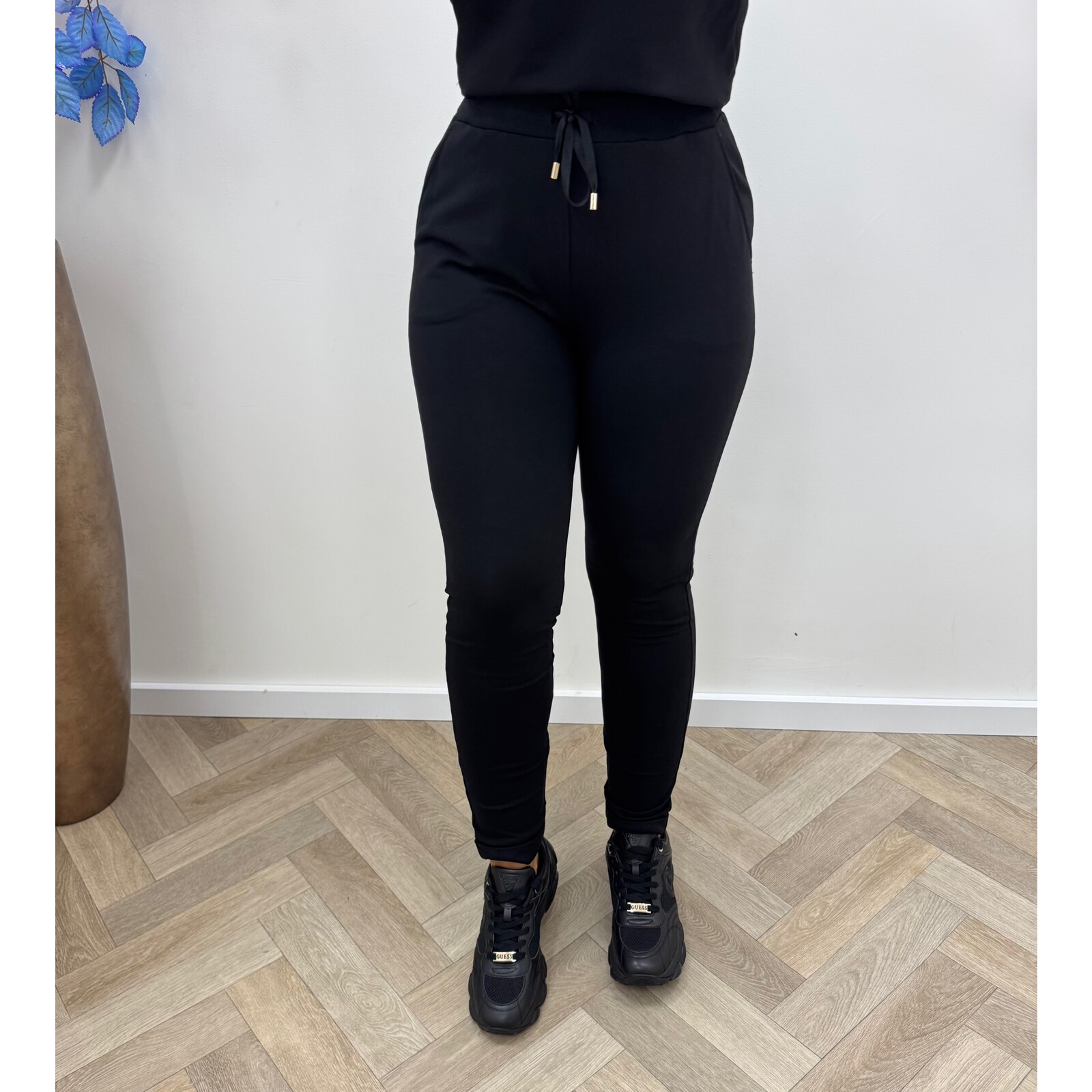 Liu-Jo Pants Felpa Lungo Black Liu Jo 1783