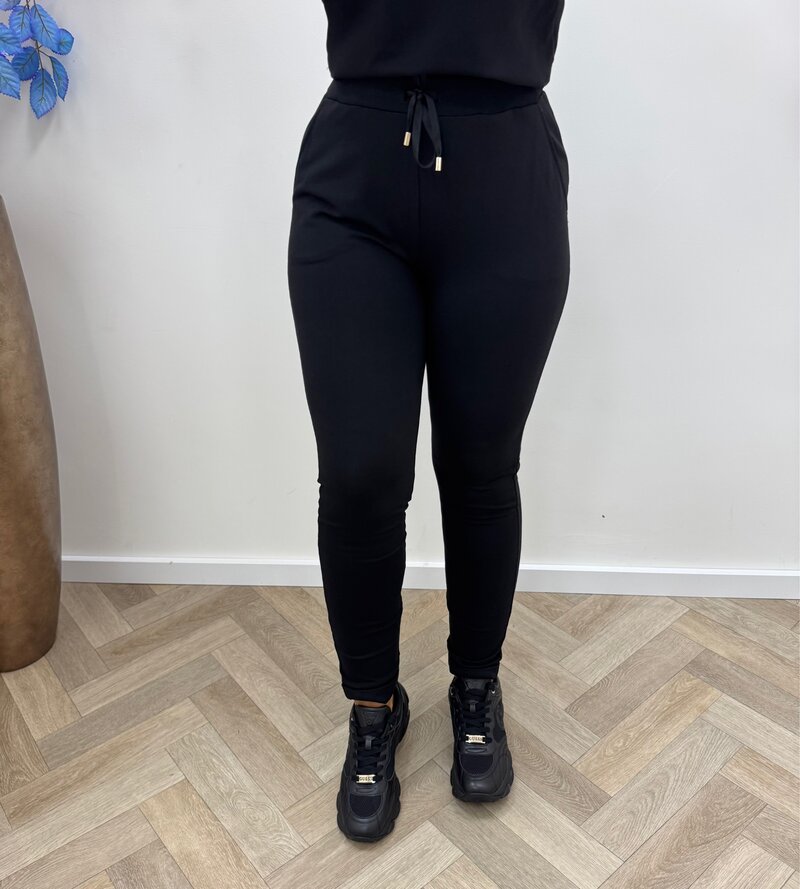 Pants Felpa Lungo Black Liu Jo 1783