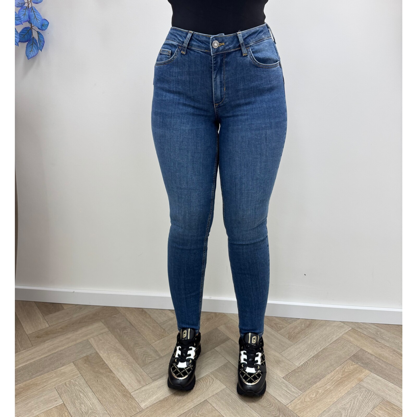 Liu-Jo High Waisted Skinny Jeans Blue Liu Jo 1819