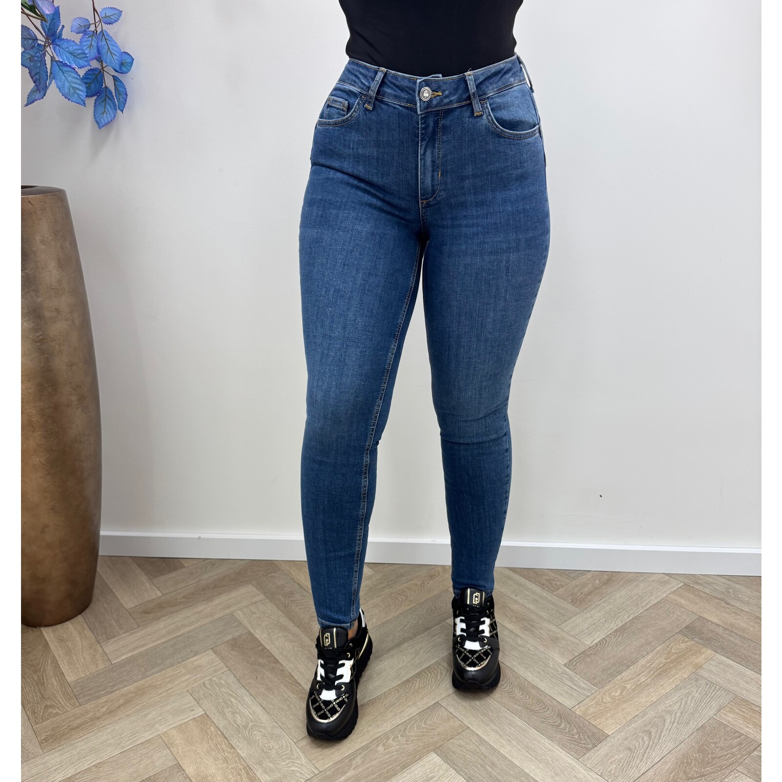 Liu-Jo High Waisted Skinny Jeans Blue Liu Jo 1819