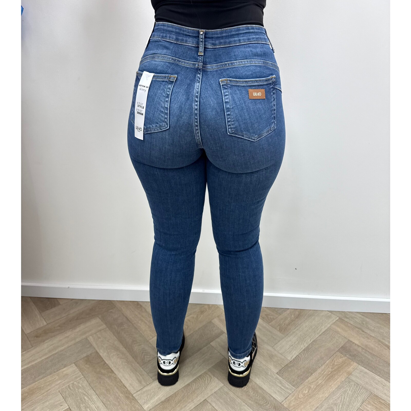Liu-Jo High Waisted Skinny Jeans Blue Liu Jo 1819