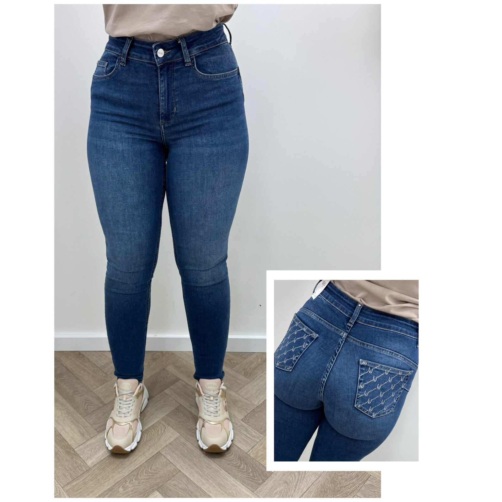 Liu-Jo Jeans Diamonds High Waist Blue Liu Jo 1820