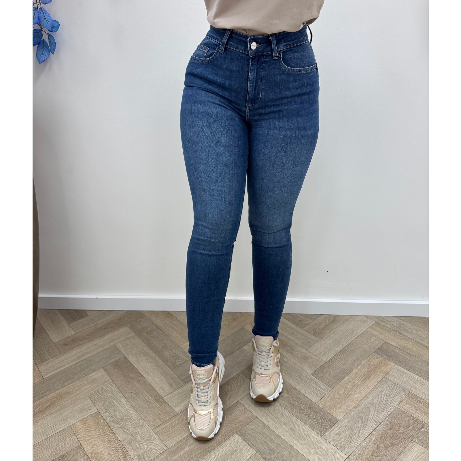 Liu-Jo Jeans Diamonds High Waist Blue Liu Jo 1820