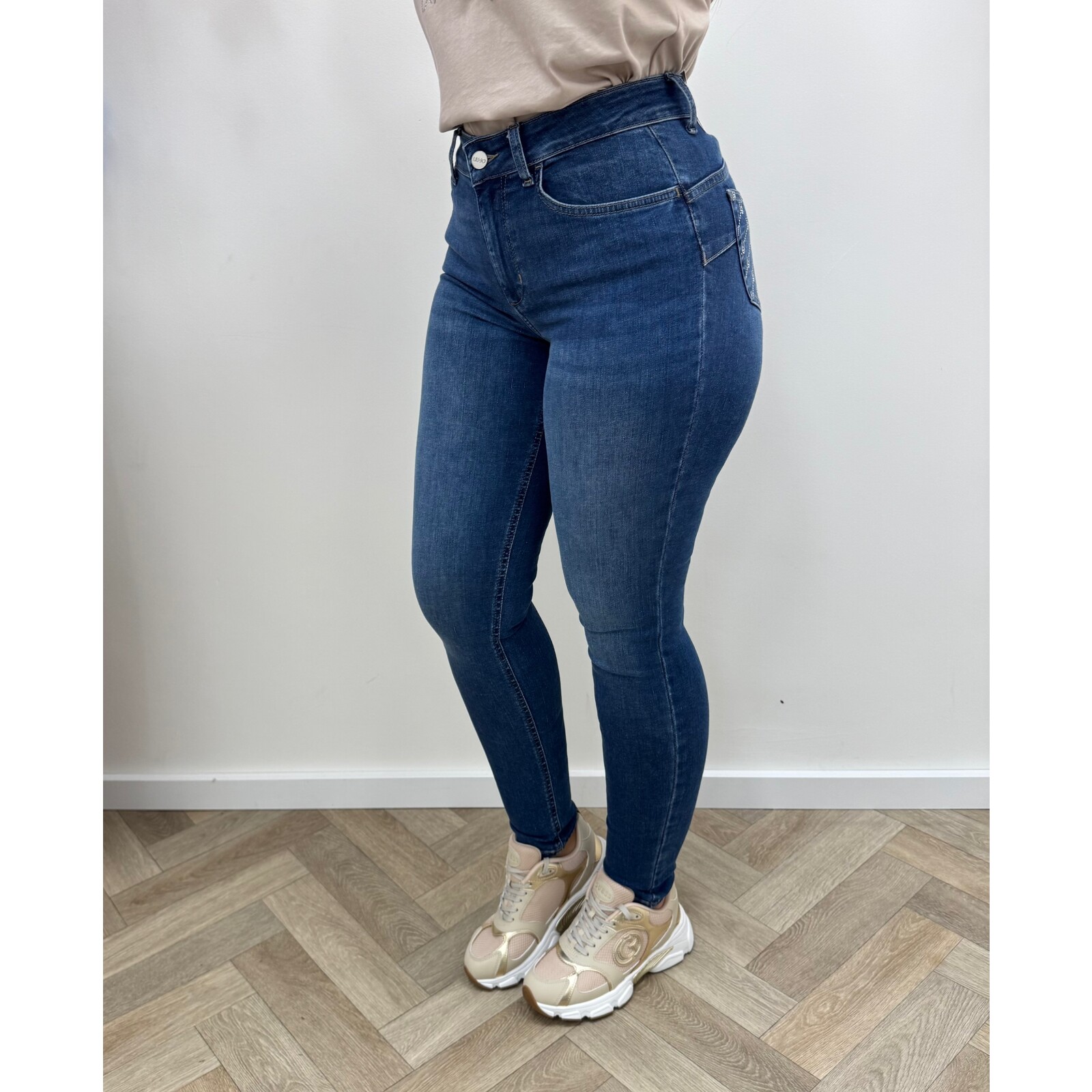 Liu-Jo Jeans Diamonds High Waist Blue Liu Jo 1820