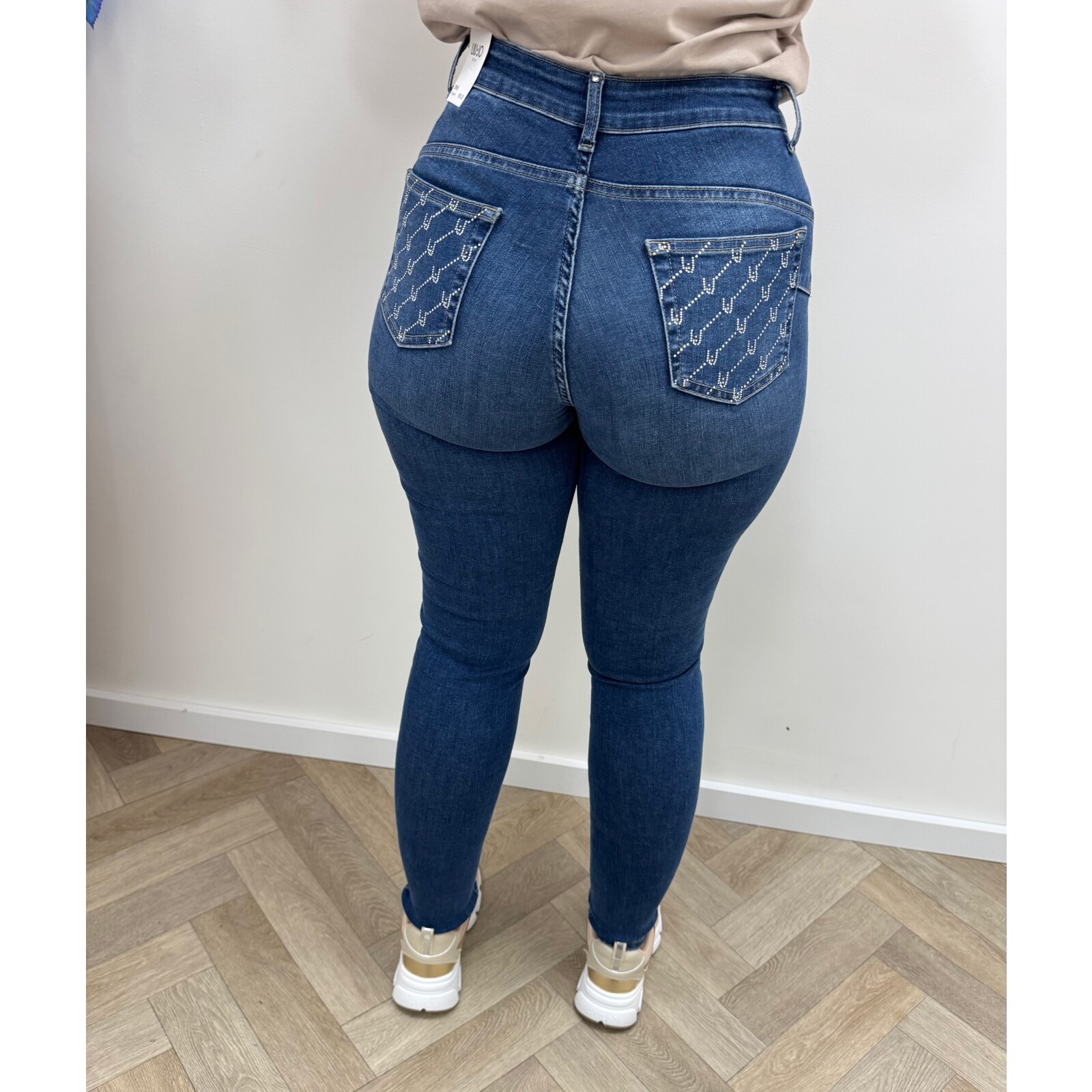 Liu-Jo Jeans Diamonds High Waist Blue Liu Jo 1820