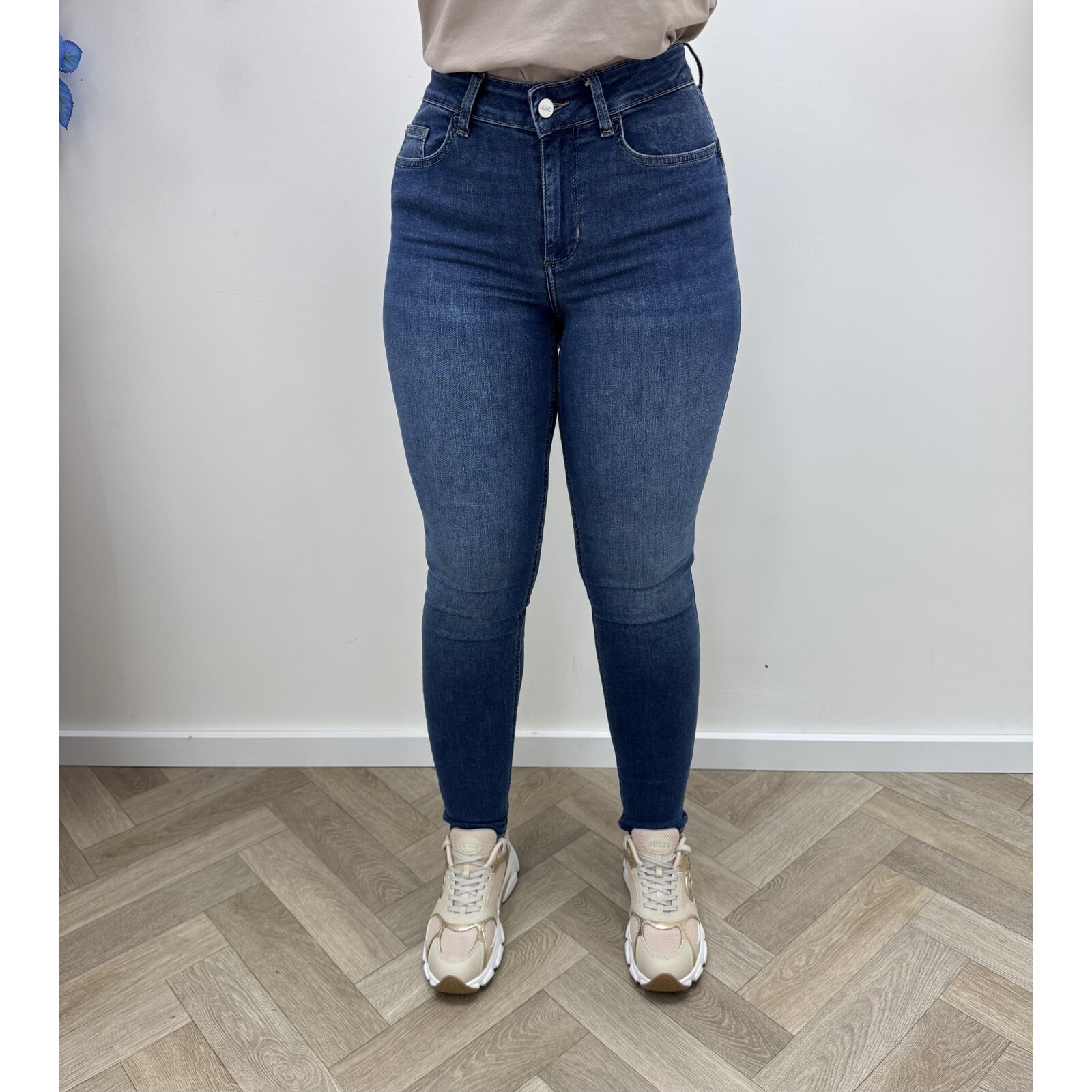 Liu-Jo Jeans Diamonds High Waist Blue Liu Jo 1820