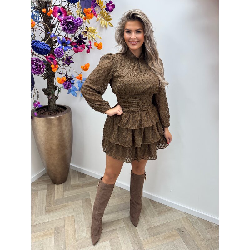 Dress Bella CY772K Choco