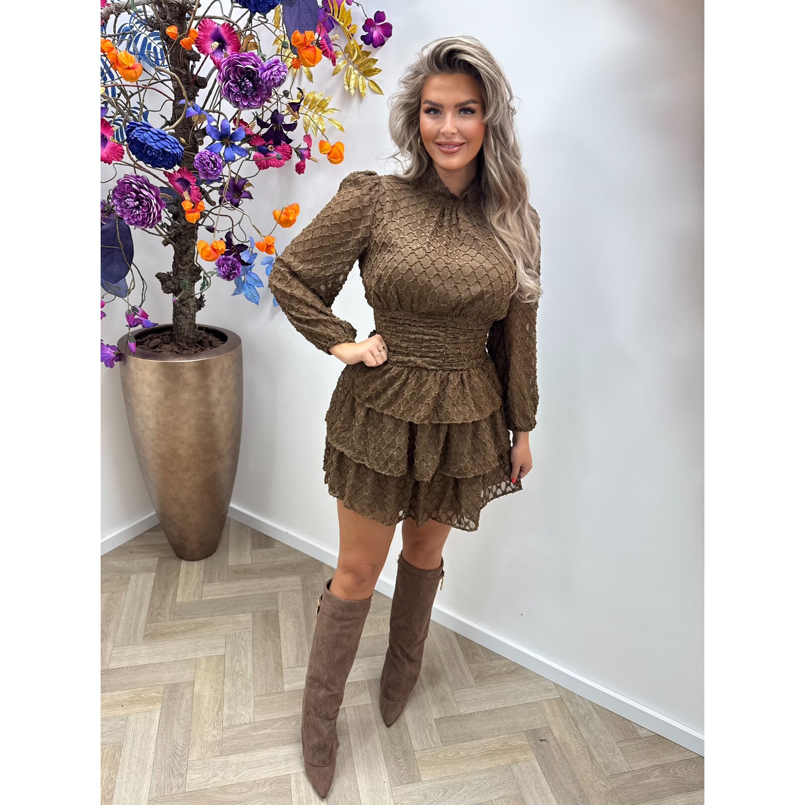 Dress Bella CY772K Choco