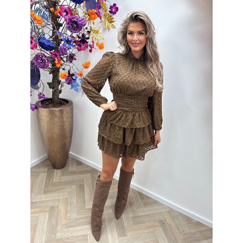 Dress Bella CY772K Choco