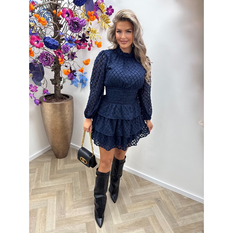 Dress Bella CY4772K Navy