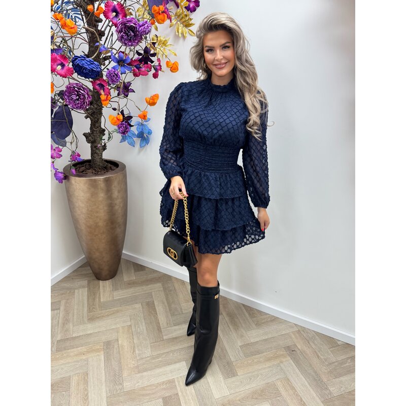 Dress Bella CY4772K Navy