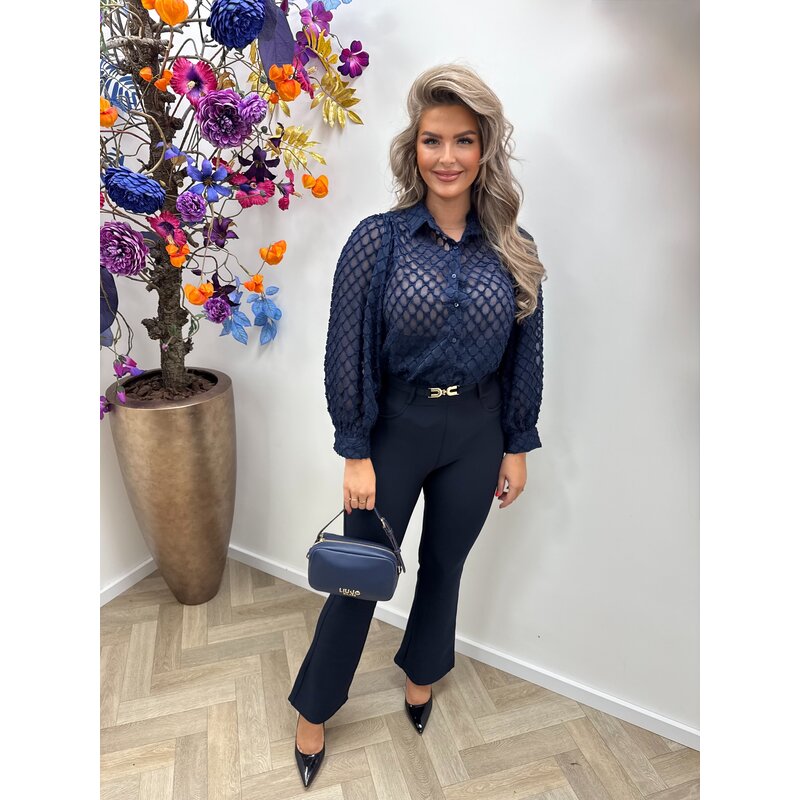 blouse Bella Navy CY4771F