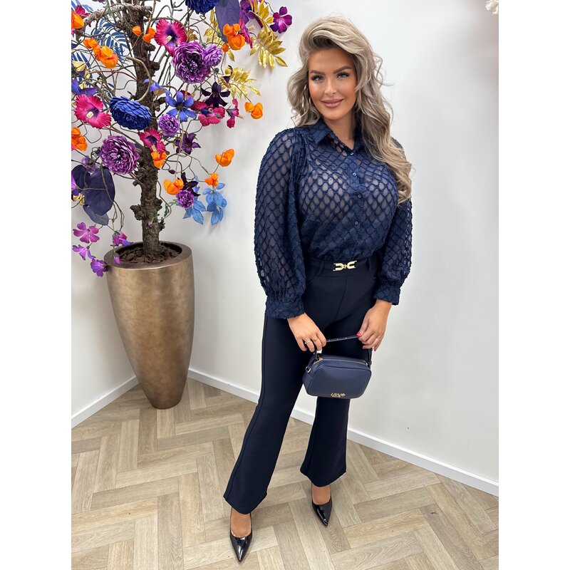 blouse Bella Navy CY4771F