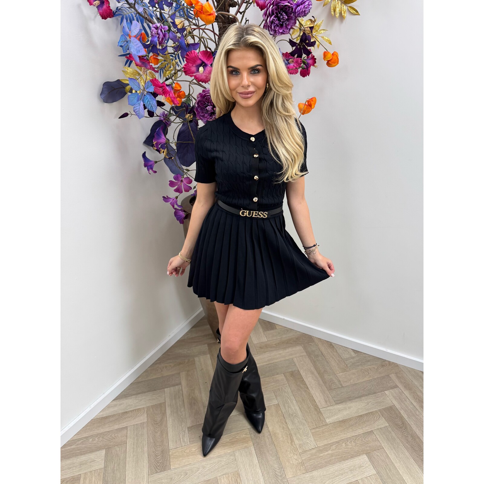 Set Donna Button MC9365 Black