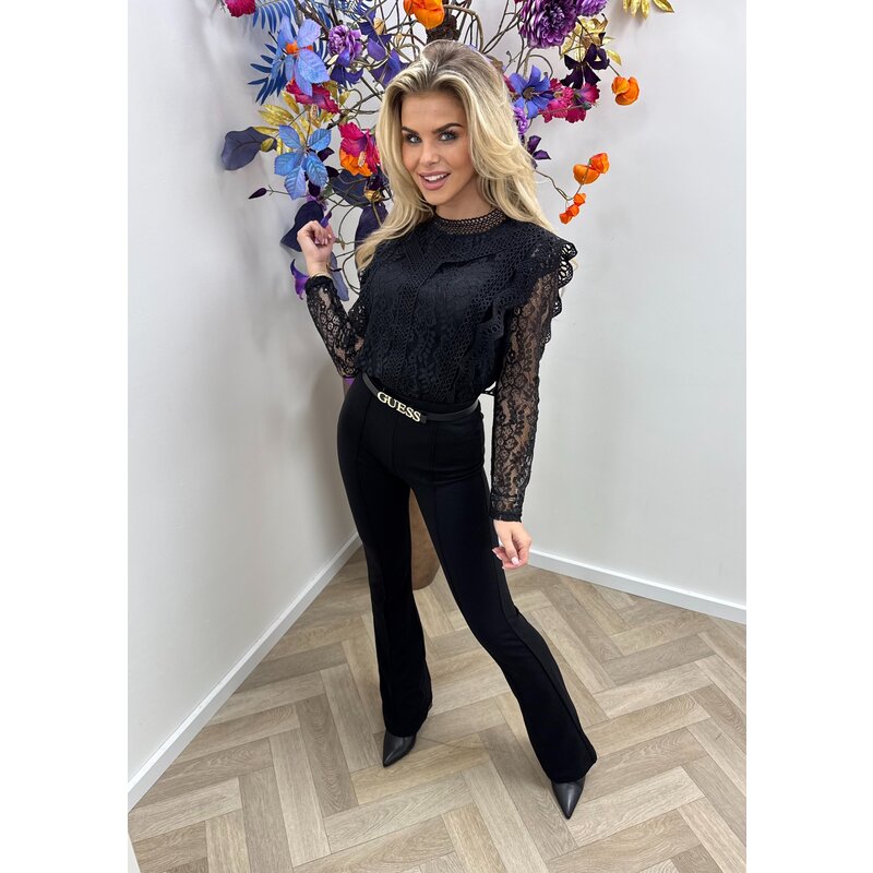Top Jolie Lace Black 2111
