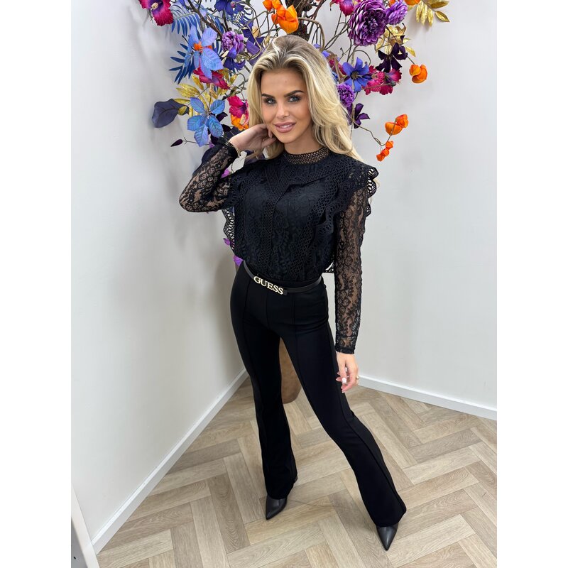 Top Jolie Lace Black 2111