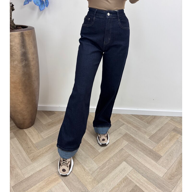 Denim Jeans Stylish Dark Blue MP2232