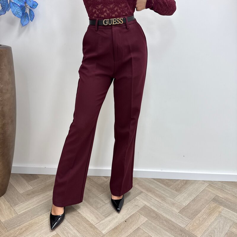 Chique Pants Folyrose Bordeaux 8003XL-70