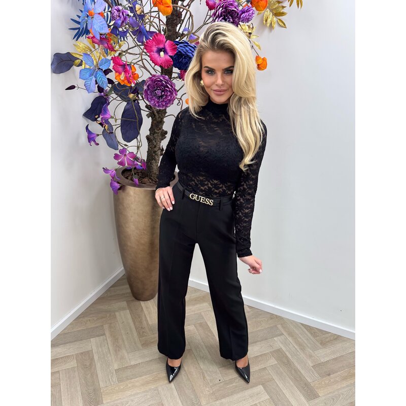 Col Top lace By swan HS9883 Black