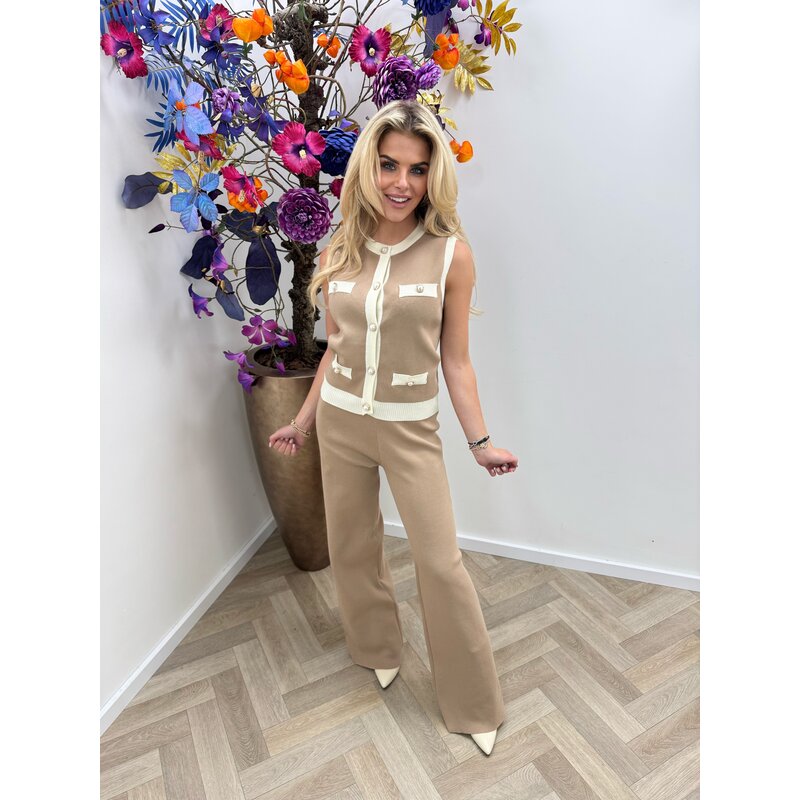 Gilet Celina QX627 Beige