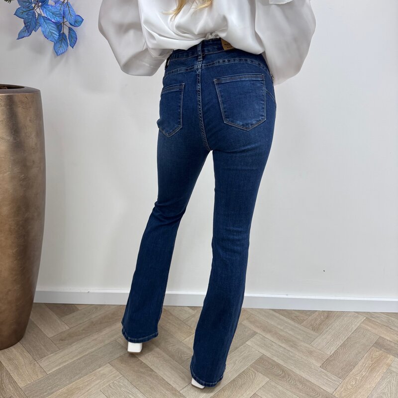 Flair Jeans Diamonds Denim Blue 1733