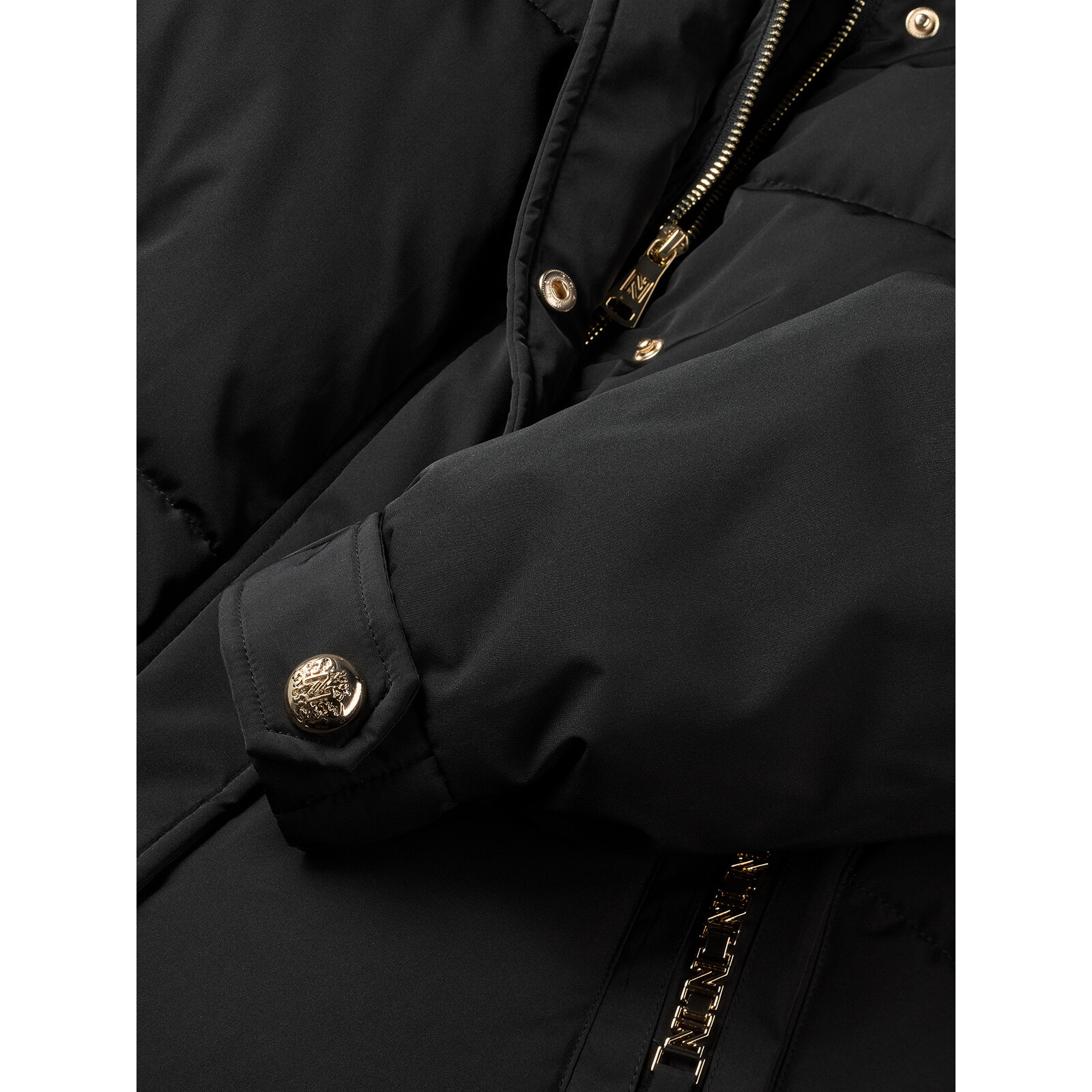 Nikkie Jacket Puffer Leeds Black Nikkie
