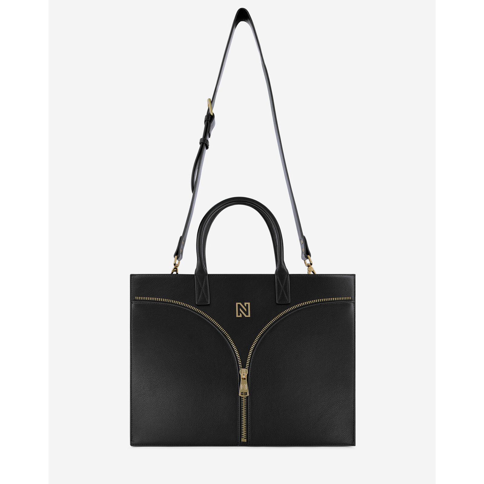Nikkie Shopper Mayda Zipper Black Nikkie