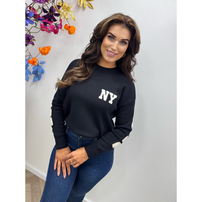 Sweater New York Black AM657