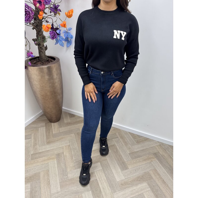 Sweater New York Black AM657