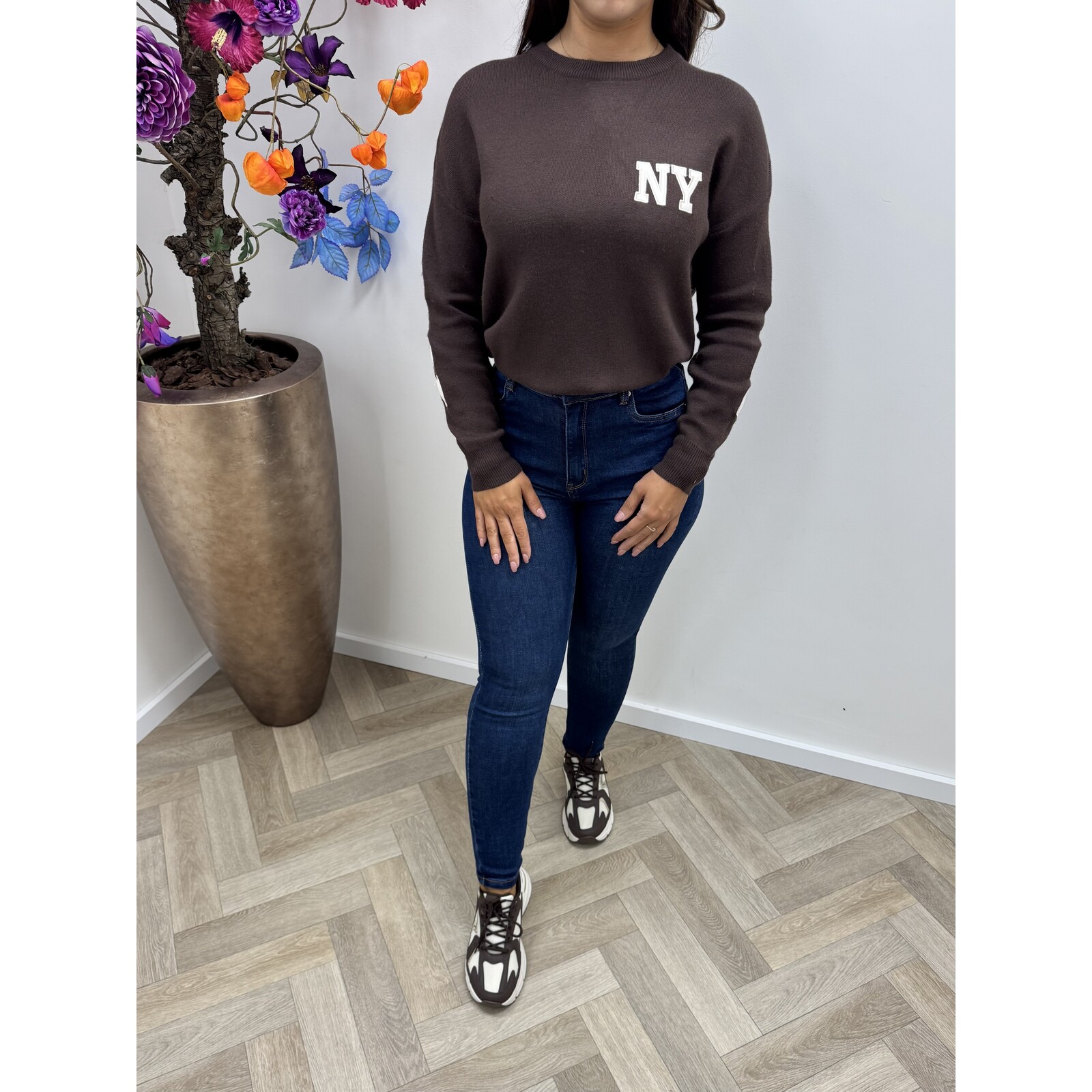 Sweater New York Choco AM657