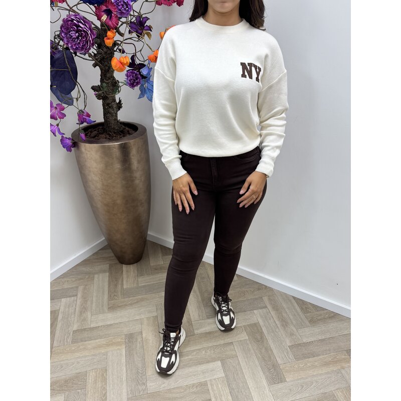 Sweater New York Beige AM657